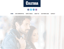 Tablet Screenshot of coletara.com